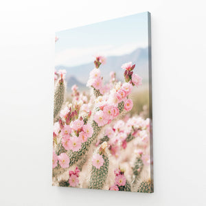 Pinky Cactus Art