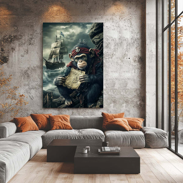 Pirate Monkey Art