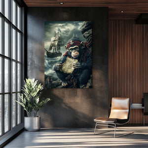 Pirate Monkey Art