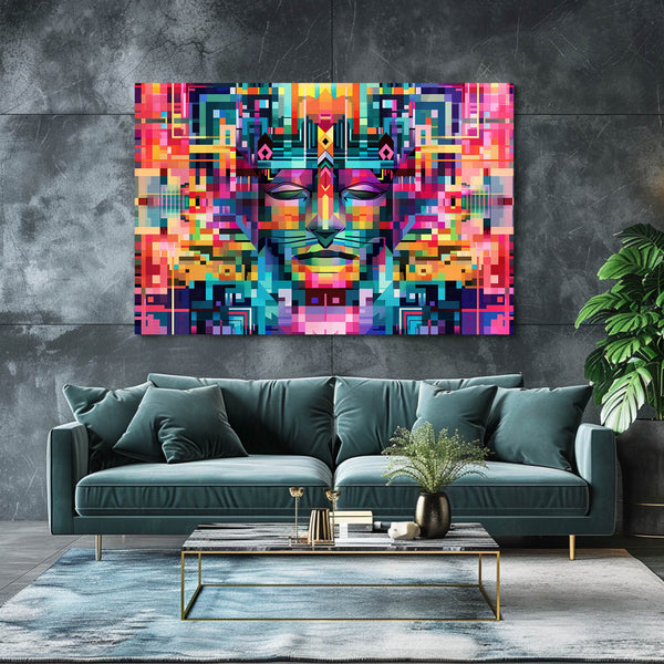 Pixel Spirit Mexican Wall Art | MusaArtGallery™