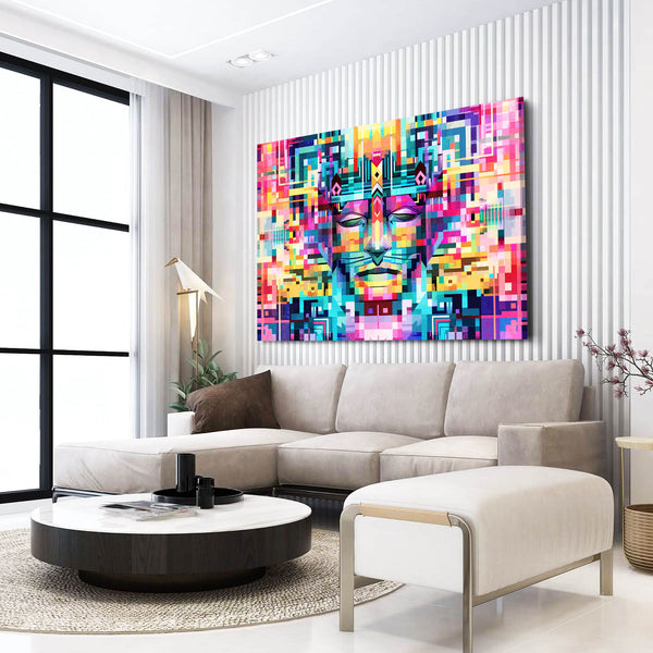 Pixel Spirit Mexican Wall Art | MusaArtGallery™