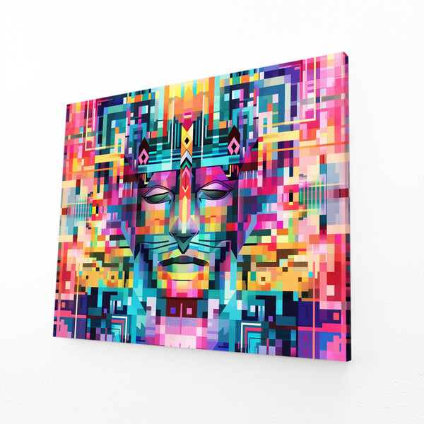 Pixel Spirit Mexican Wall Art | MusaArtGallery™