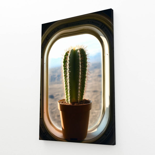 Plane Cactus Art