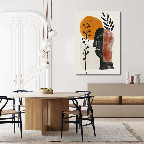 Plants Boho Art Canvas | MusaArtGallery™