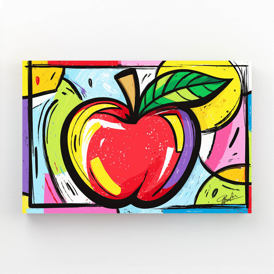 Pop Art Apple Art