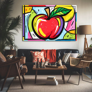 Pop Art Apple Art