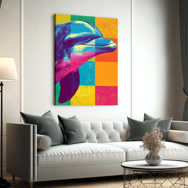 Pop Art Dolphin Art