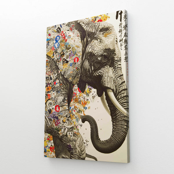 Pop Art Elephant Blind | MusaArtGallery™