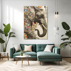 Pop Art Elephant Blind | MusaArtGallery™