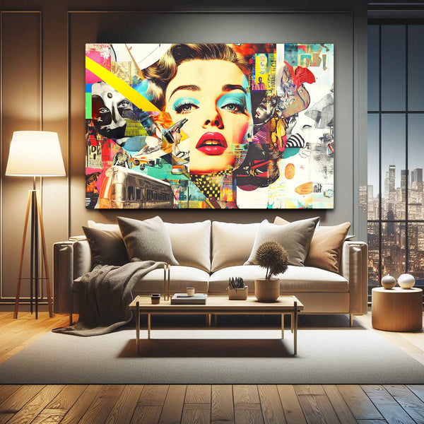 Pop Art Fusion Cool Wall Art | MusaArtGallery™