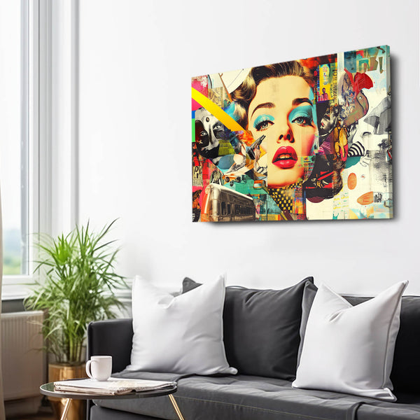 Pop Art Fusion Cool Wall Art | MusaArtGallery™