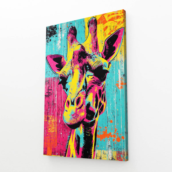 Pop Art Giraffe Artwork