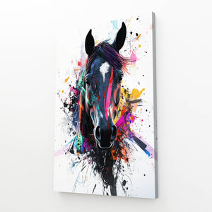 Pop Art Horse Canvas