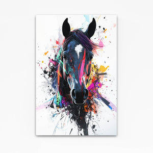 Pop Art Horse Canvas
