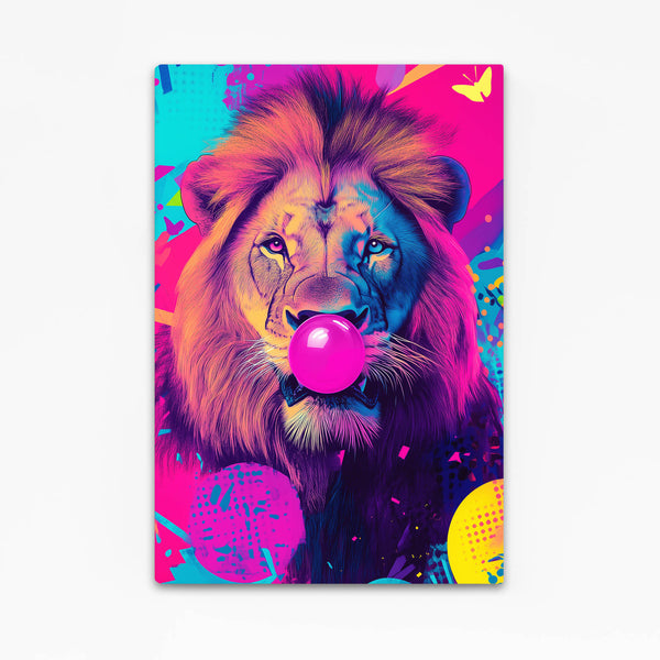 Pop Art Lion Wall Art | MusaArtGallery™