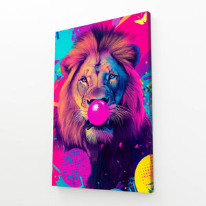 Pop Art Lion Wall Art | MusaArtGallery™