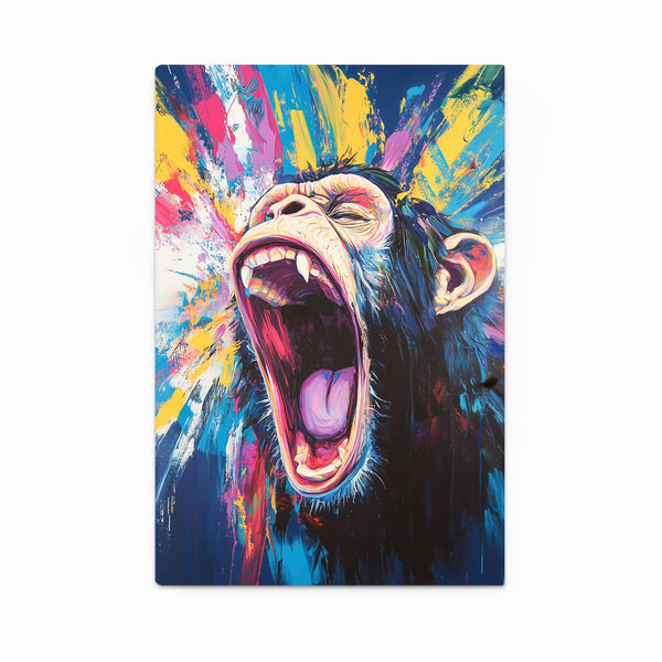Pop Art Monkey Canvas
