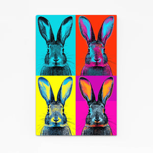 Pop Art Rabbit Wall Art