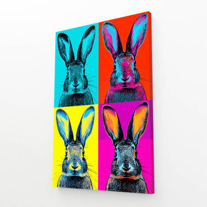 Pop Art Rabbit Wall Art