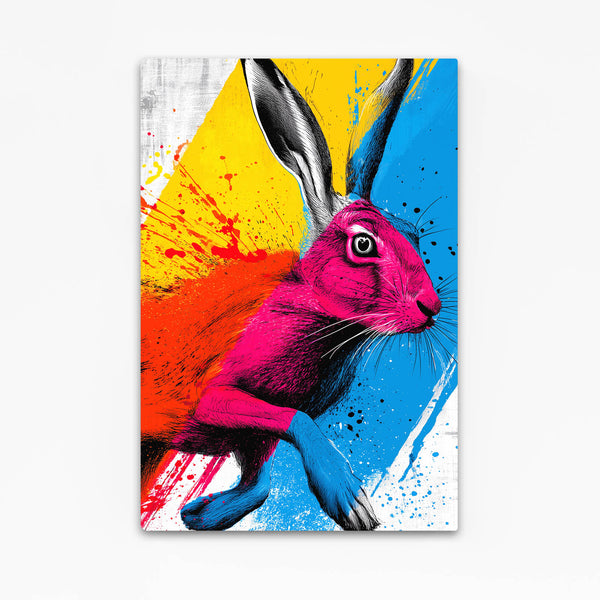 Pop Art Rabbit Wall Decor