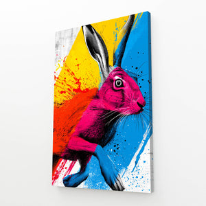 Pop Art Rabbit Wall Decor