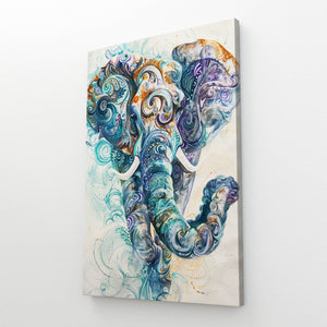 Soft Elephant Wall Art | MusaArtGallery™