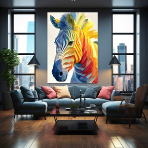 Pop Art Zebra