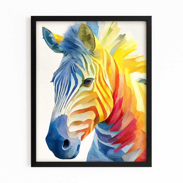 Pop Art Zebra