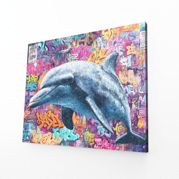 Pop Dolphin Art