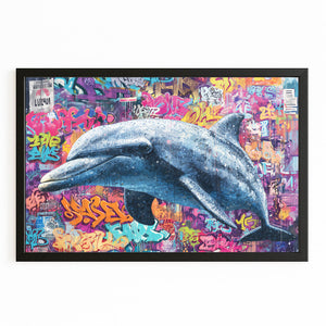 Pop Dolphin Art