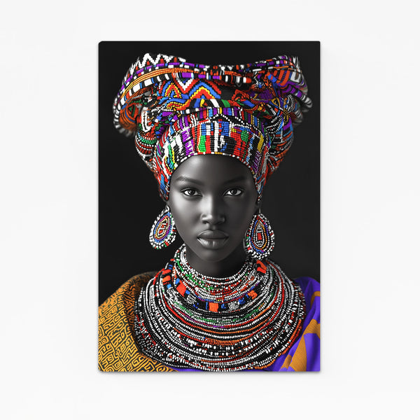 Portait African Wall Art Decor