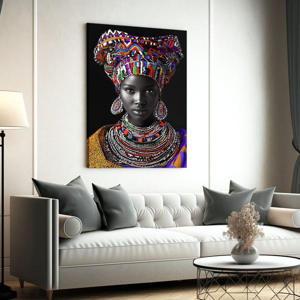 Portait African Wall Art Decor