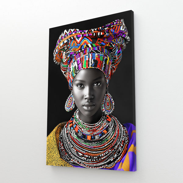 Portait African Wall Art Decor