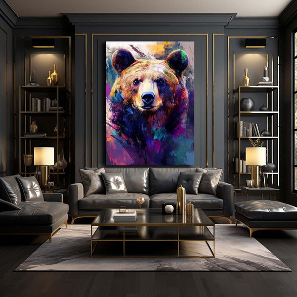 Portrait Bear Wall Art