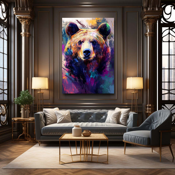Portrait Bear Wall Art