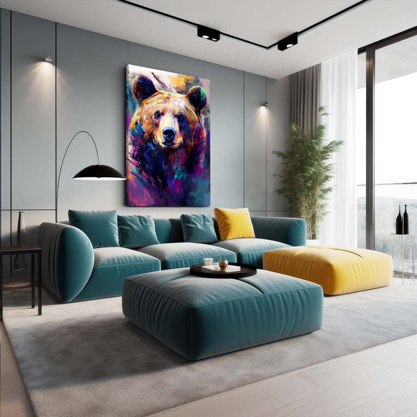 Portrait Bear Wall Art