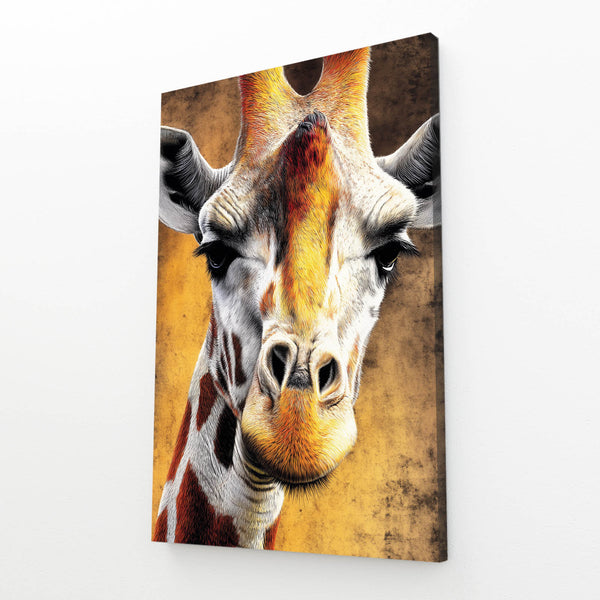 Portrait Giraffe Artwork
