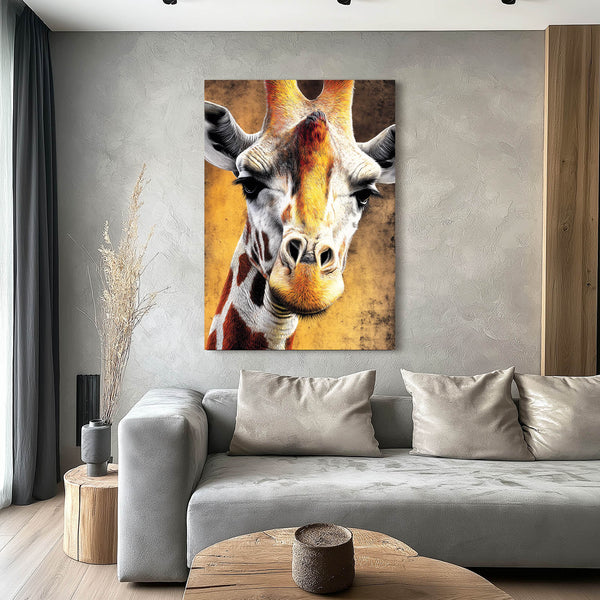 Portrait Giraffe Artwork