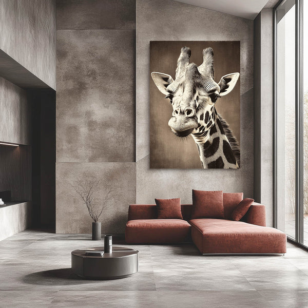 Portrait Giraffe Wall Art