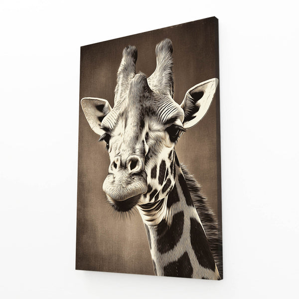 Portrait Giraffe Wall Art