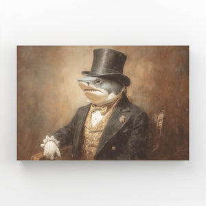 Portrait Shark Art