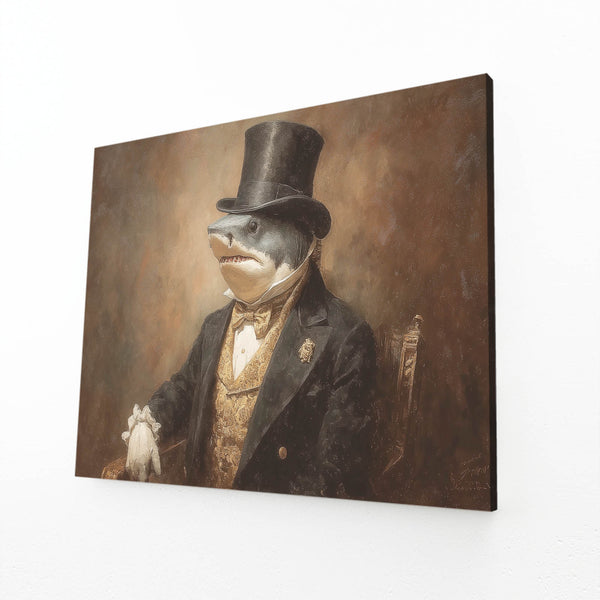 Portrait Shark Art