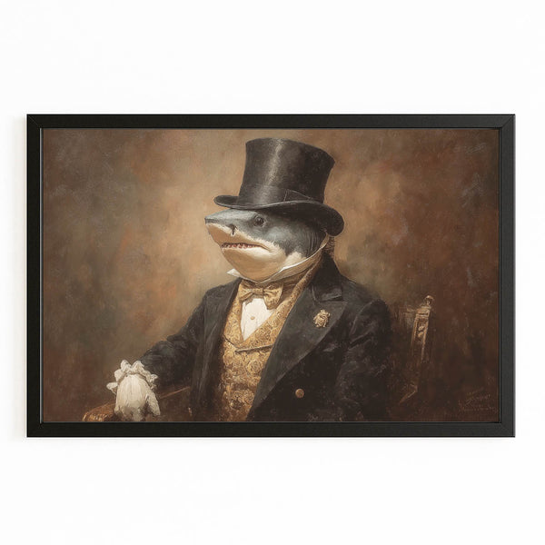 Portrait Shark Art