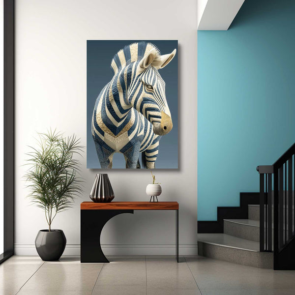 Portrait Zebra Artwork