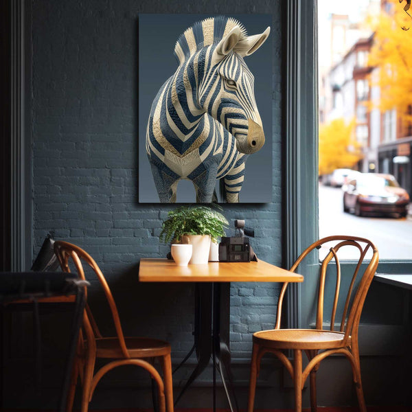 Portrait Zebra Artwork
