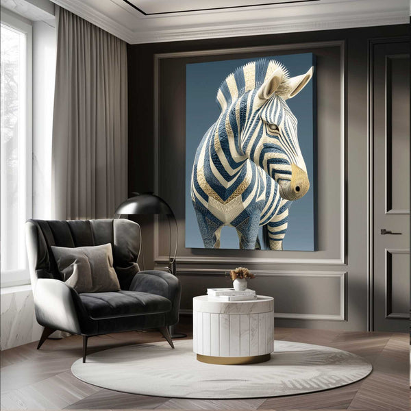 Portrait Zebra Artwork