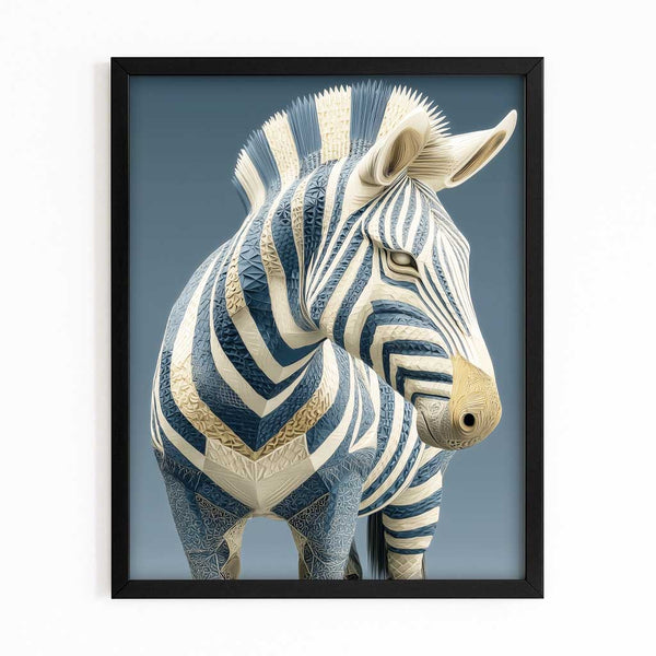 Portrait Zebra Artwork