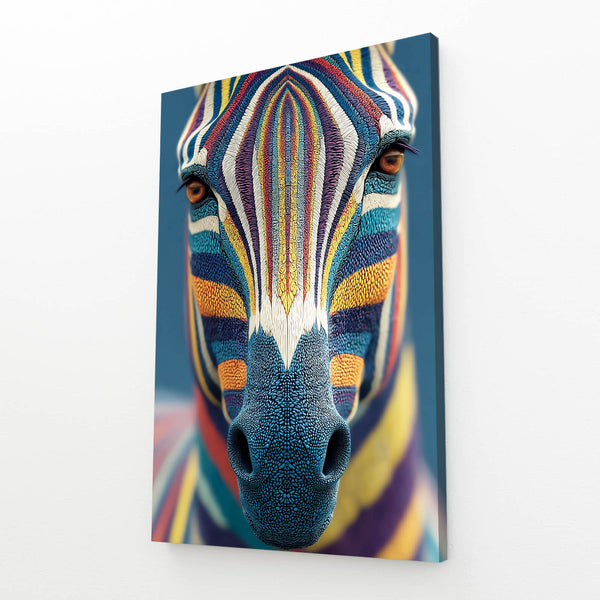 Portrait Zebra Wall Art