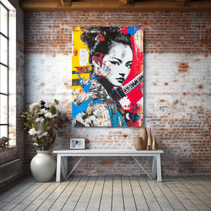 Portrtait Samurai Art