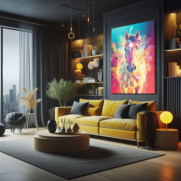 Poweful  Horse Wall Art